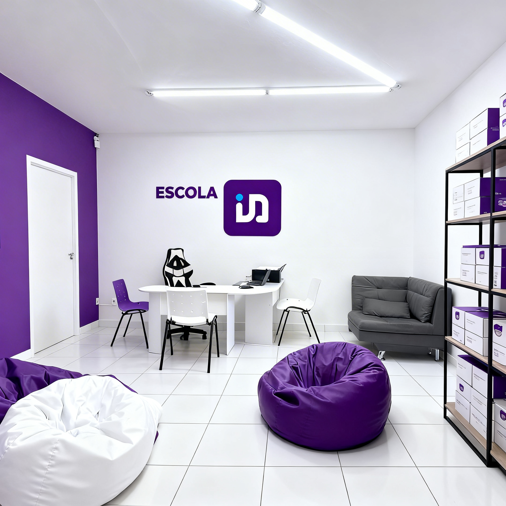 Interior Escola iD